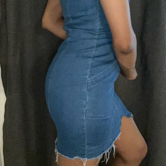 DENIM DRESS - Picture 5 of 11